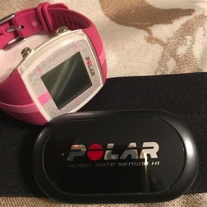 Polar FT4 watch and HR sensor