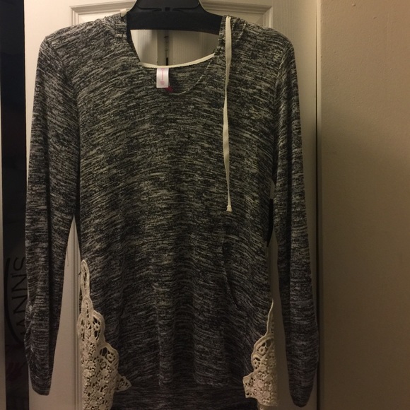 Crochet hoodie