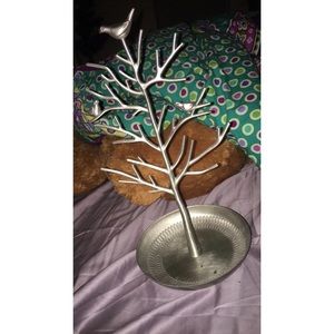Bird tree necklace/bracelet holder