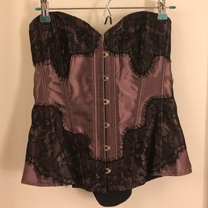 Lace up Boned Corset