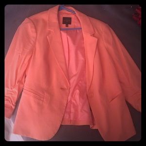 The Limited coral blazer