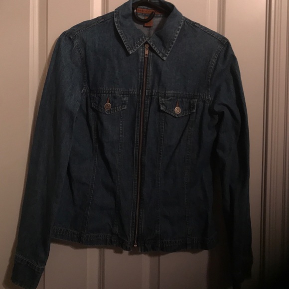 Anne Klein Denim Jean Jacket