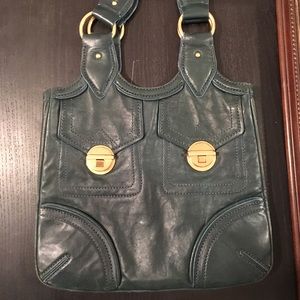 Deep Teal Marc Jacobs Leather Bag