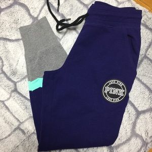 VS Pink skinny collegiate pants