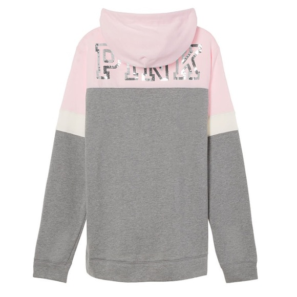 PINK Victoria's Secret Tops - NWT VS PINK Bling Cross-Neck Pullover