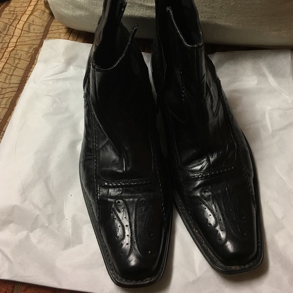 Aldo Boots Sz 43 Leather Upper, Lining and Sock