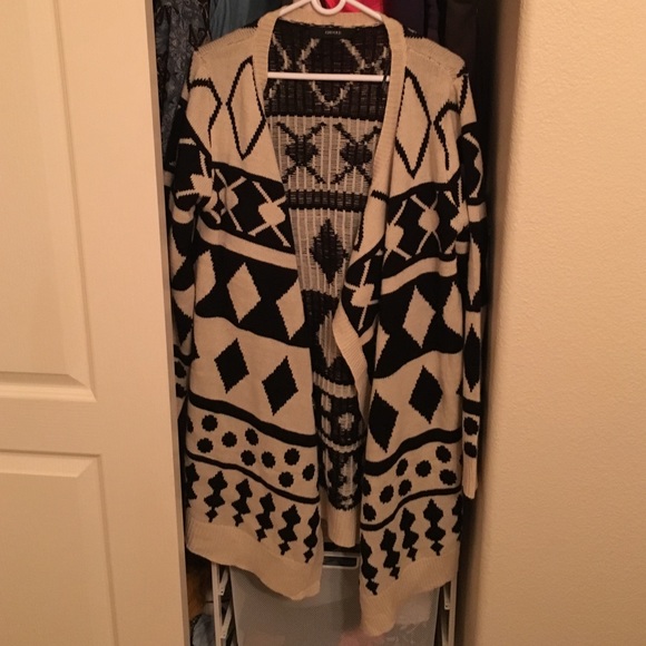 Printed Cardigan