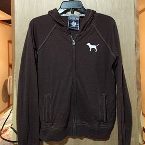 Hooded zipper Sweat shirt