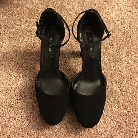 Suede Platform Pumps