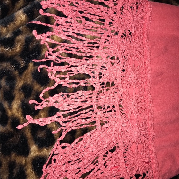 Thank top pink