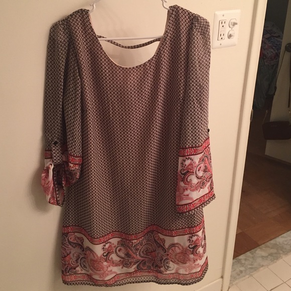 Pretty printed for dress, perfect for fall!