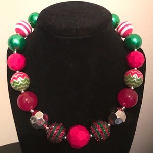 Holiday Bubblegum Necklace