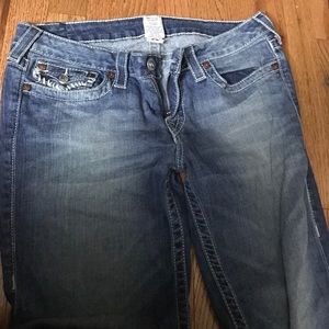Straight leg true religion jeans