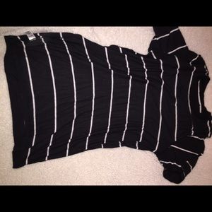 Black and white stripped Brandy Melville