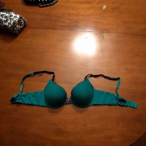 Aerie Harper push-bra bra with lace trim