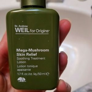 Dr. Weil mushroom lotion and cleanser