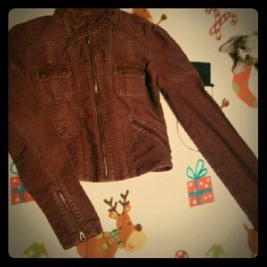 Mauve corduroy jacket