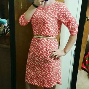 GAP Shift Dress- Cat Pattern