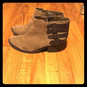Crown Vintage Suede Ankle Boots
