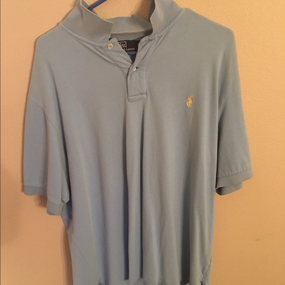 Light Blue Ralph Lauren Polo XXL