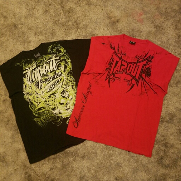 Men's mint Tapout shirt bundle xl