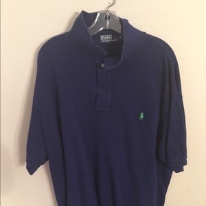 Dark Blue with Lime Green Horse Ralph Lauren Polo