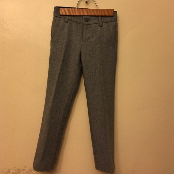 Boys size 5 wool Janie and Jack trousers.