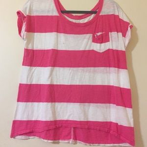 Abercrombie and Fitch Short Sleeve Striped Top