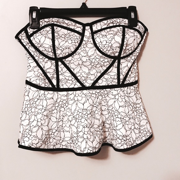Strapless shirt from Lulus