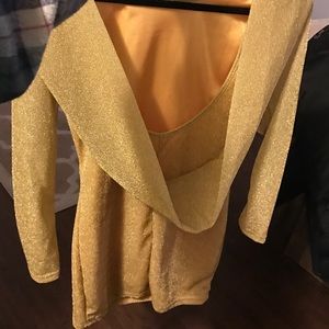 NYE GOLD SPARKLE MINI