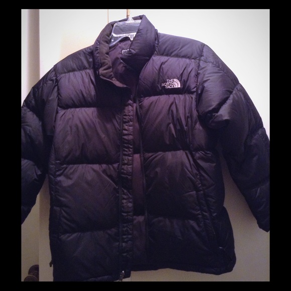 NF Down puffer black jacket