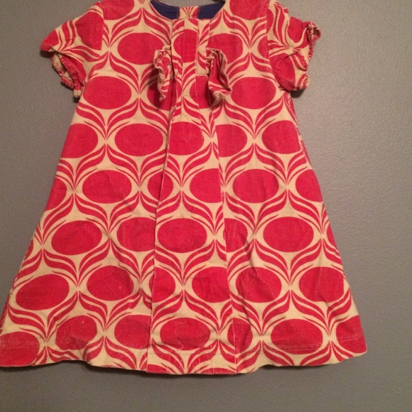 Mod print dress ... bought in England