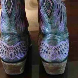 CORRAL cross cowgirl boots