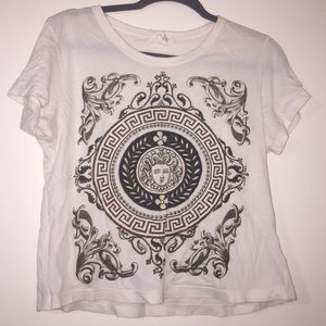 Hippie style crop top