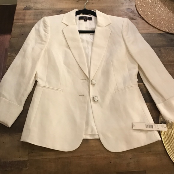 White blazer