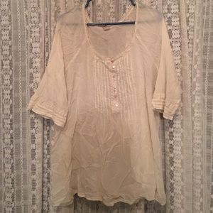 Old navy peasant button blouse