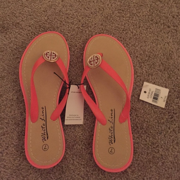 Peach sandals!