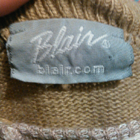 Tan boho vest - Picture 3 of 3