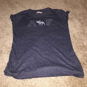 Navy blue Abercrombie and Fitch t-shirt!!