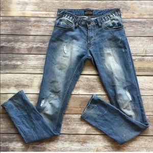 Zara Studded Skinny Jeans