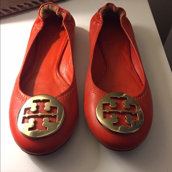 Tory Burch Orange Flat