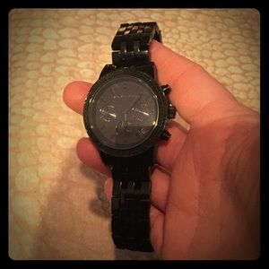 BLACK MICHAEL KORS WATCH