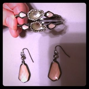 Vera wang earring set