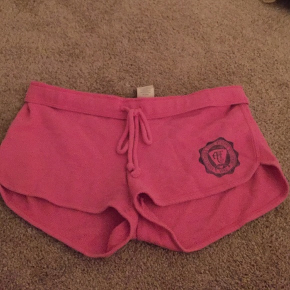 Pink Abercrombie shorts