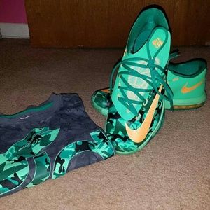 KD Easter Shirt and Shoes