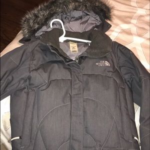 Women's north face coat size medium