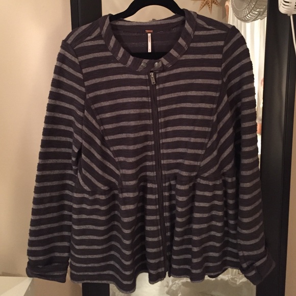 Free People Sweater Jacket Sz M
