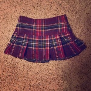 Vintage Abercrombie skirt thick flannel