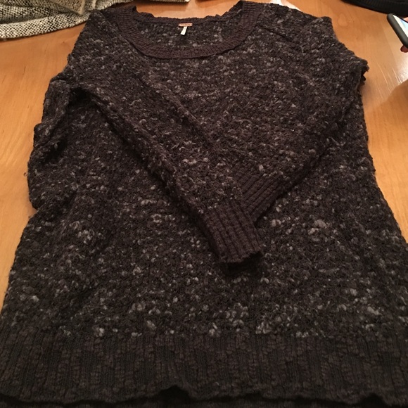 Free people long sweater.
