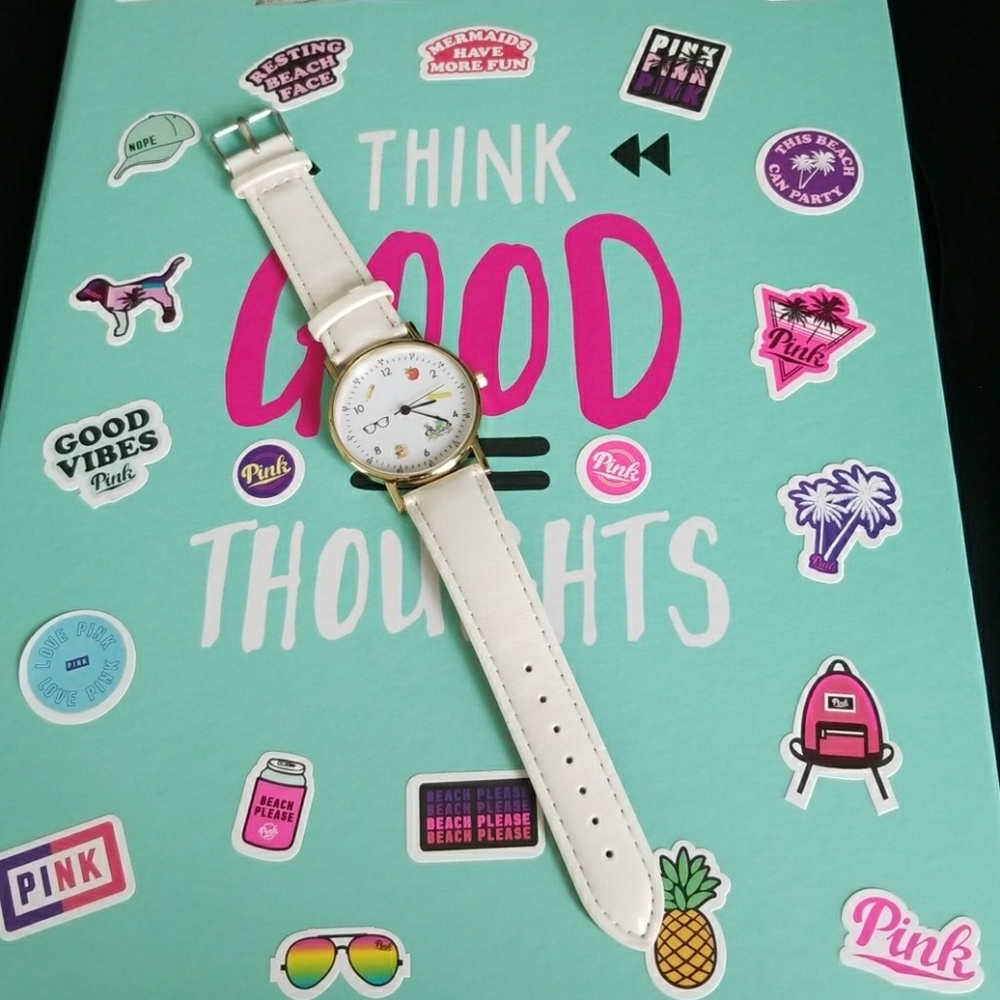 Teachers Educators White Band Adjustable Watch - Picture 2 of 8